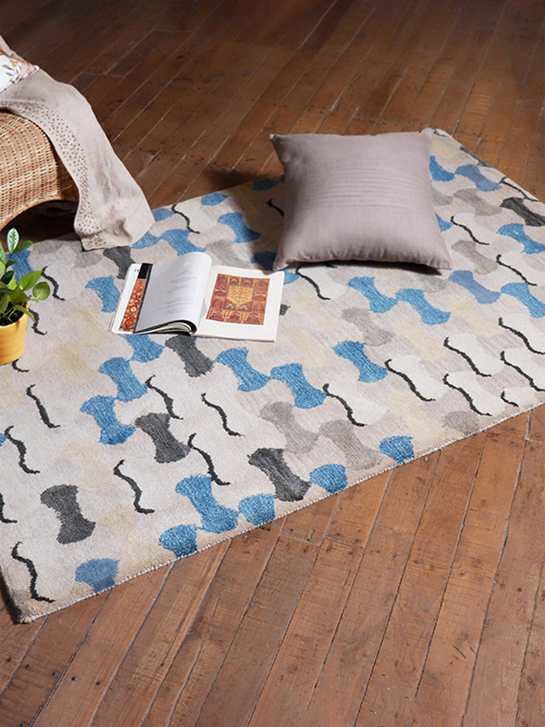 ZEBA Textured Pure Wool Hand-Tufted Carpets