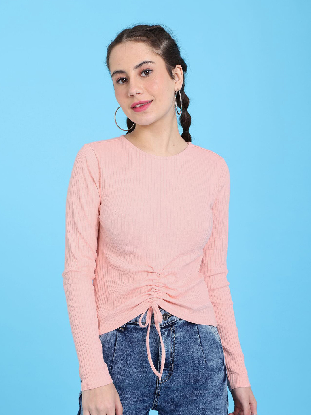 Flying Machine Women Striped Top