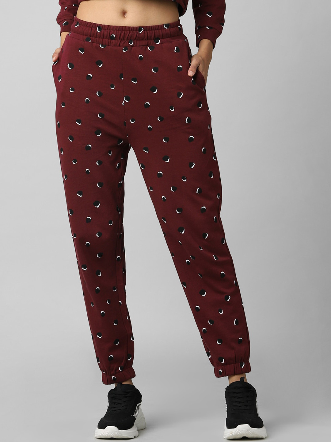 ONLY Women Printed Cotton Jogger