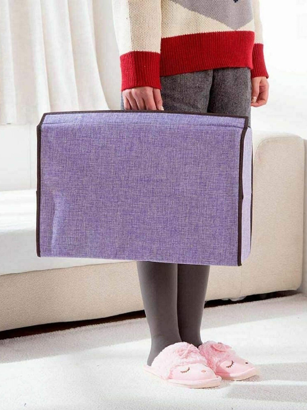 HOUSE OF QUIRK Purple 17 Compartment Organisers
