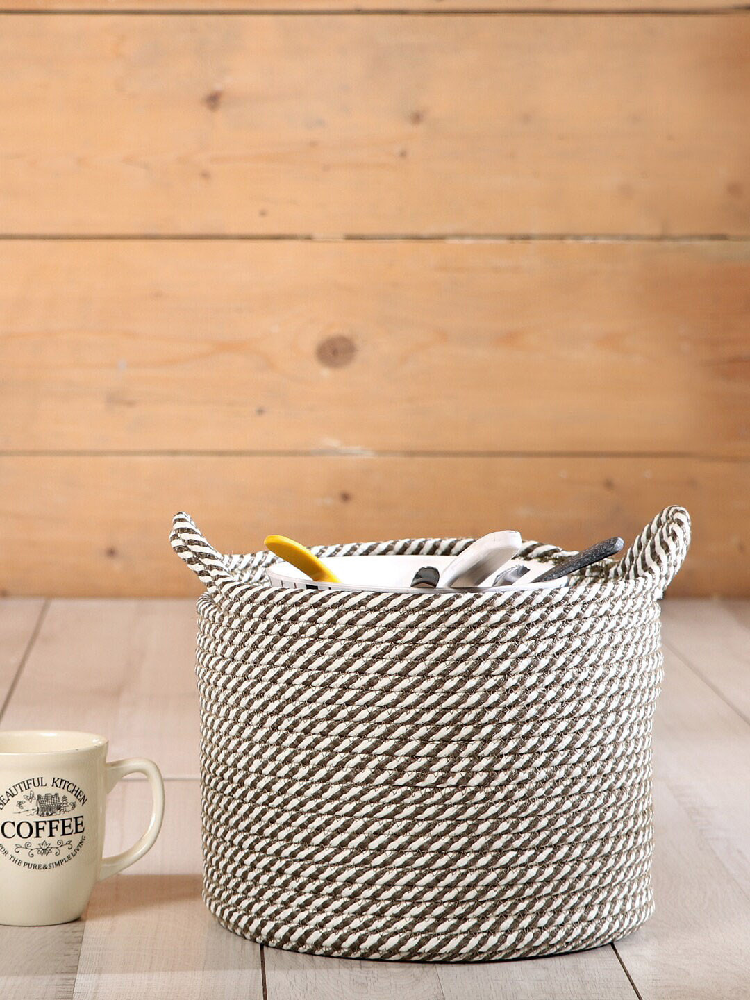 Pano Self-Design  Round Storage Basket