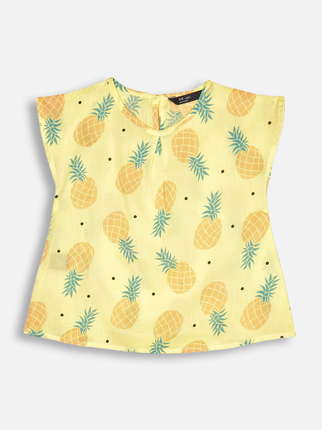 IDK Girls Conversational Printed Top