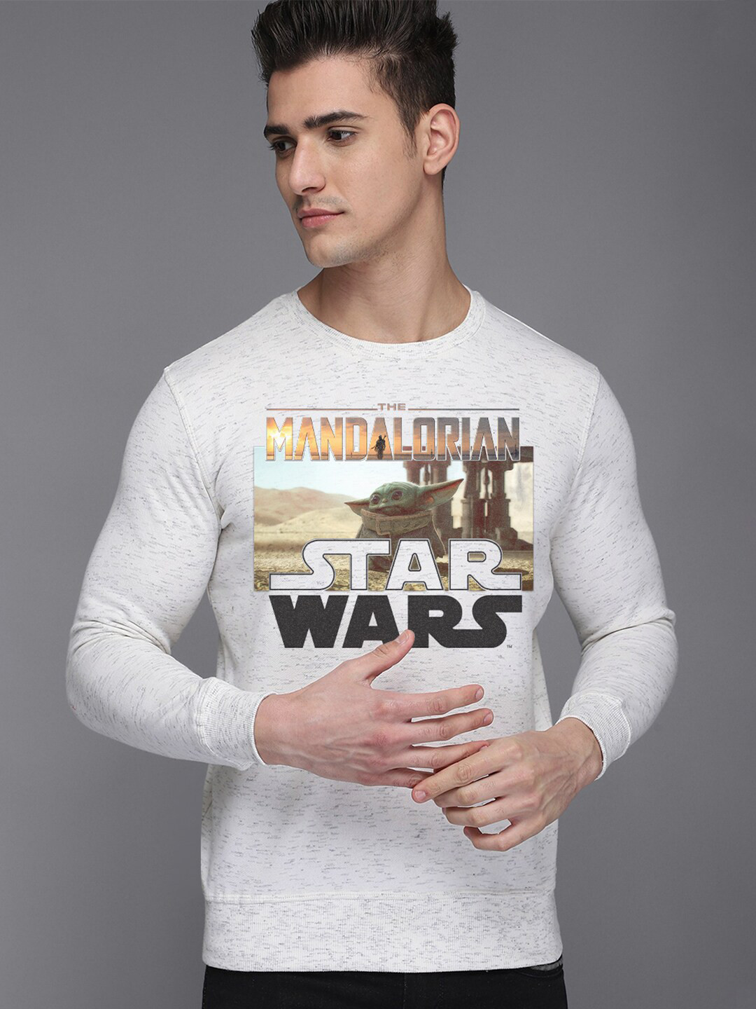 Free Authority The Mandalorian Printed Sweatshirt