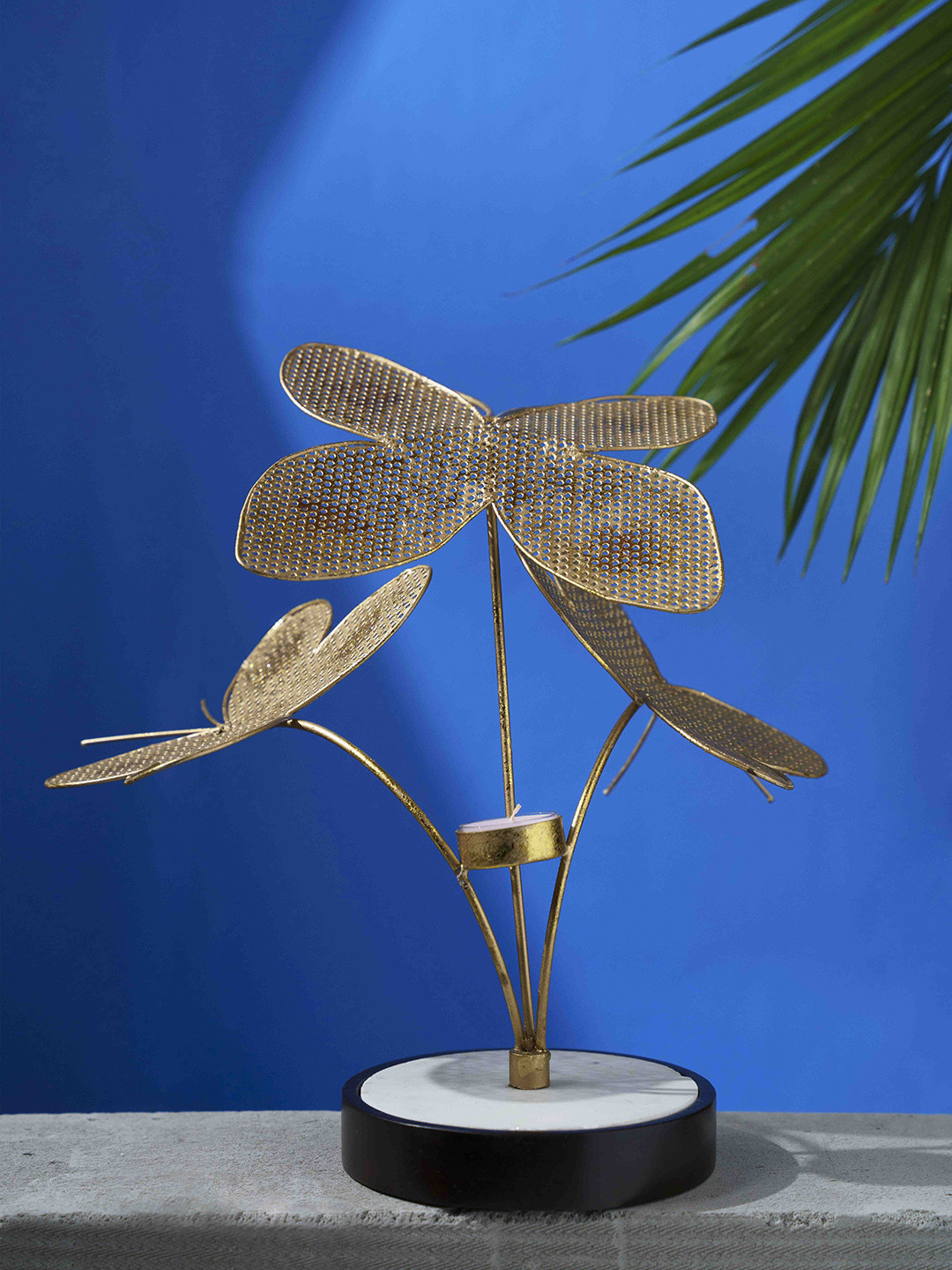 Folkstorys Metal Candle Stand