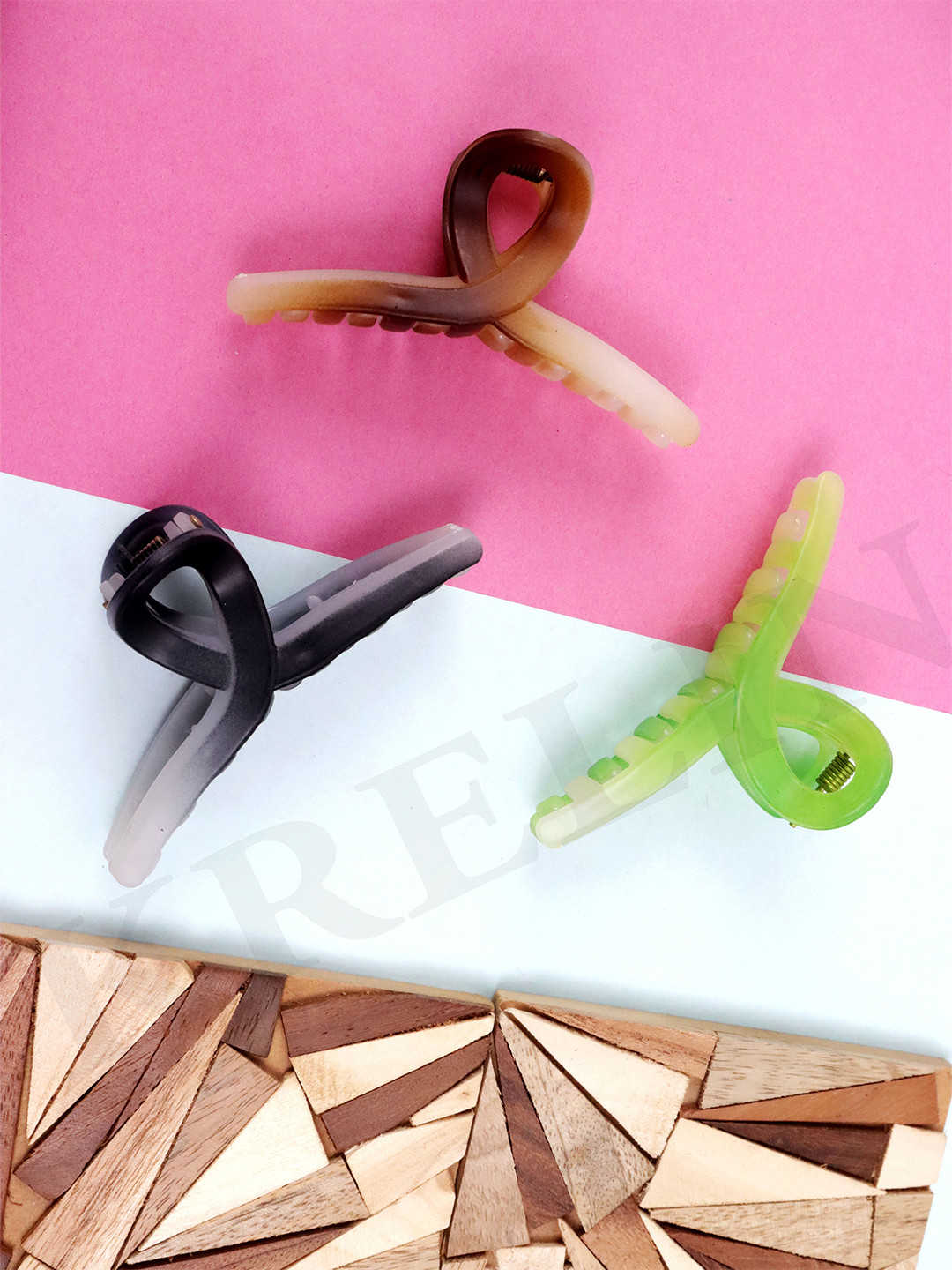 Krelin Women Set of 3 Claw Clip