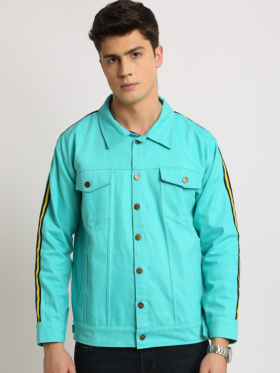 VOXATI Men Denim Jacket