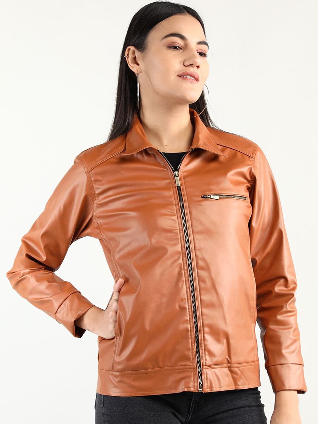 Dlanxa Women Leather Jacket