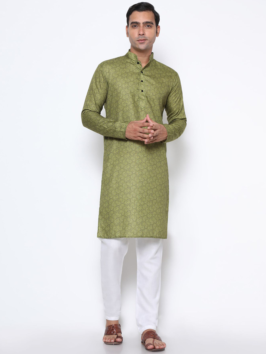Phenav Men Printed Kurta