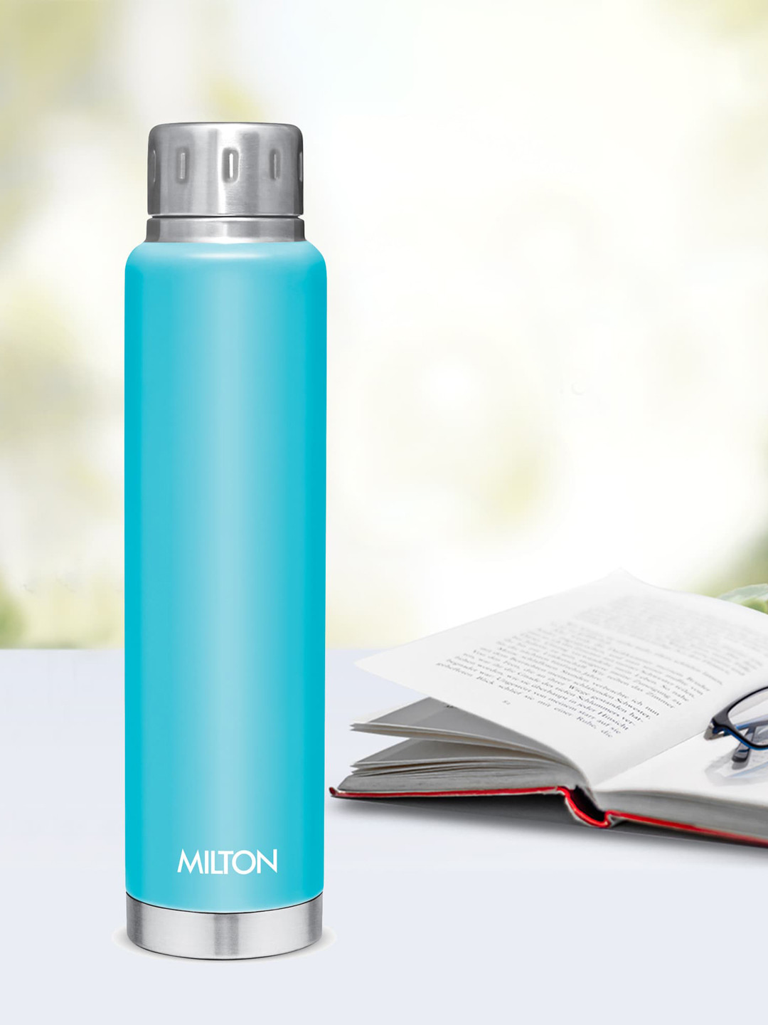 Milton Elfin 750 Blue Thermosteel Spill Proof Water Bottle - 750ml