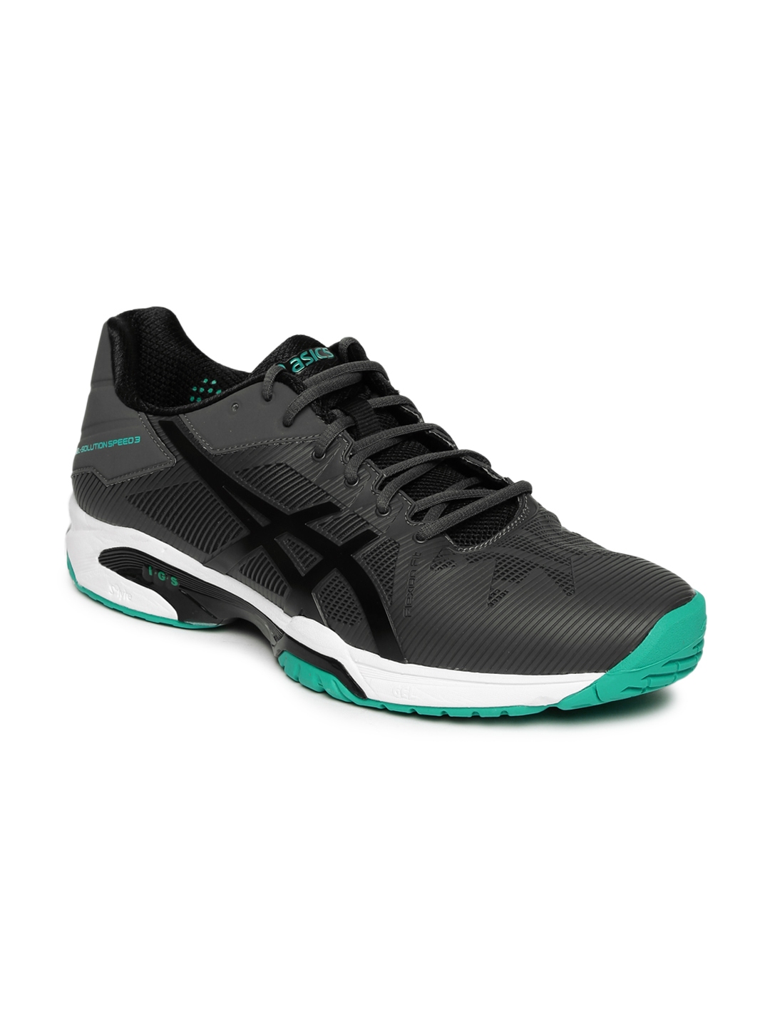 Asics gel solution sale speed 3 grey