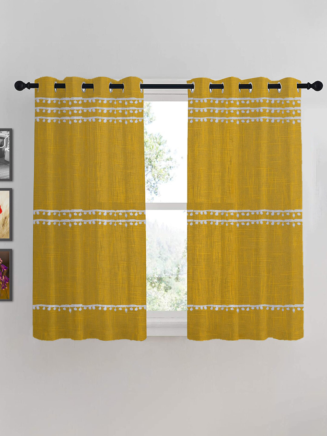 HOMEMONDE Sheer Window Curtain
