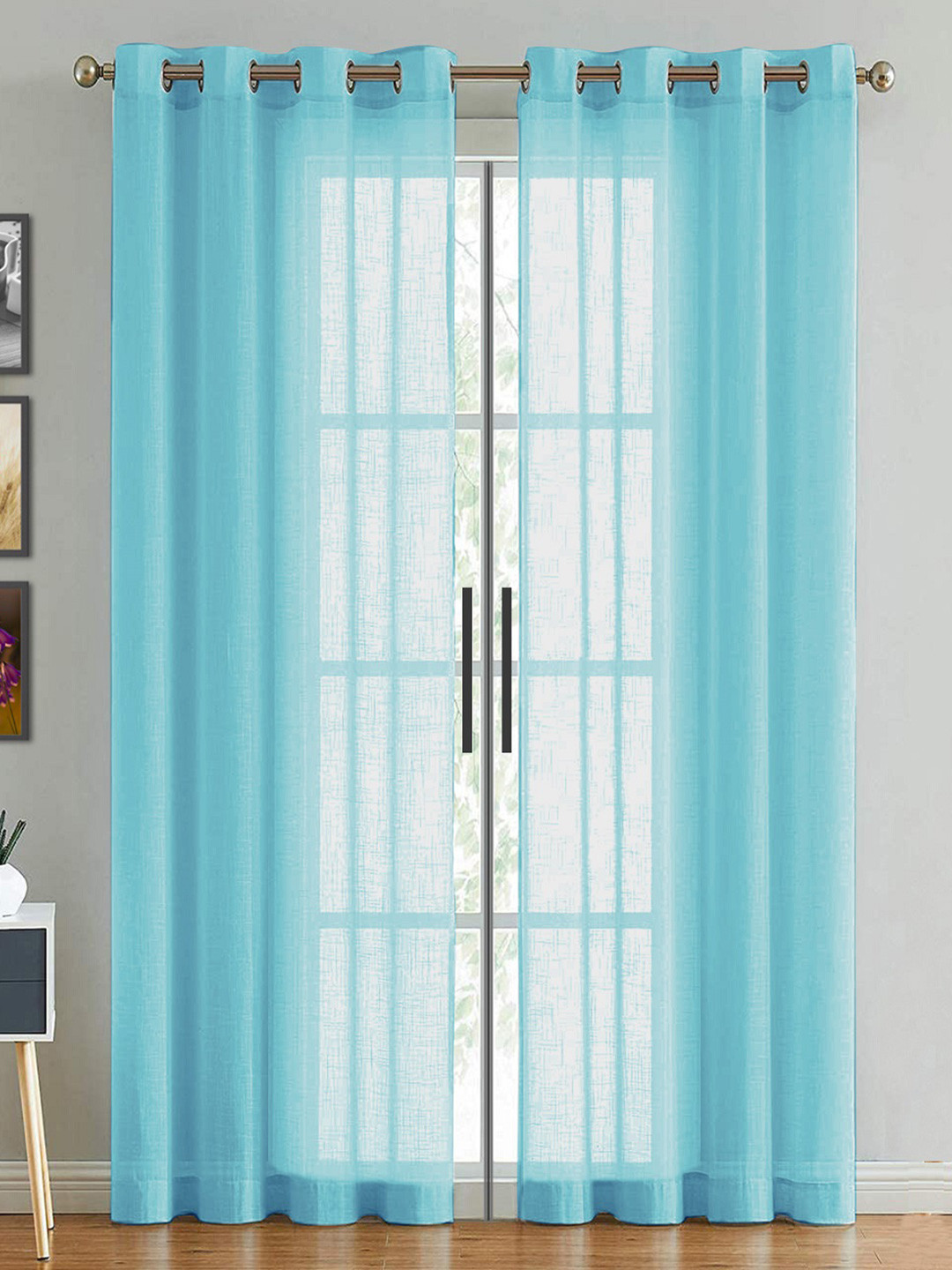 HOMEMONDE Celeste Sheer Door Curtain