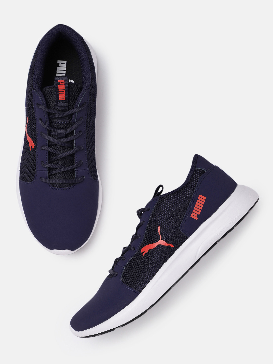 Puma Women Navy Blue Gina Sneakers
