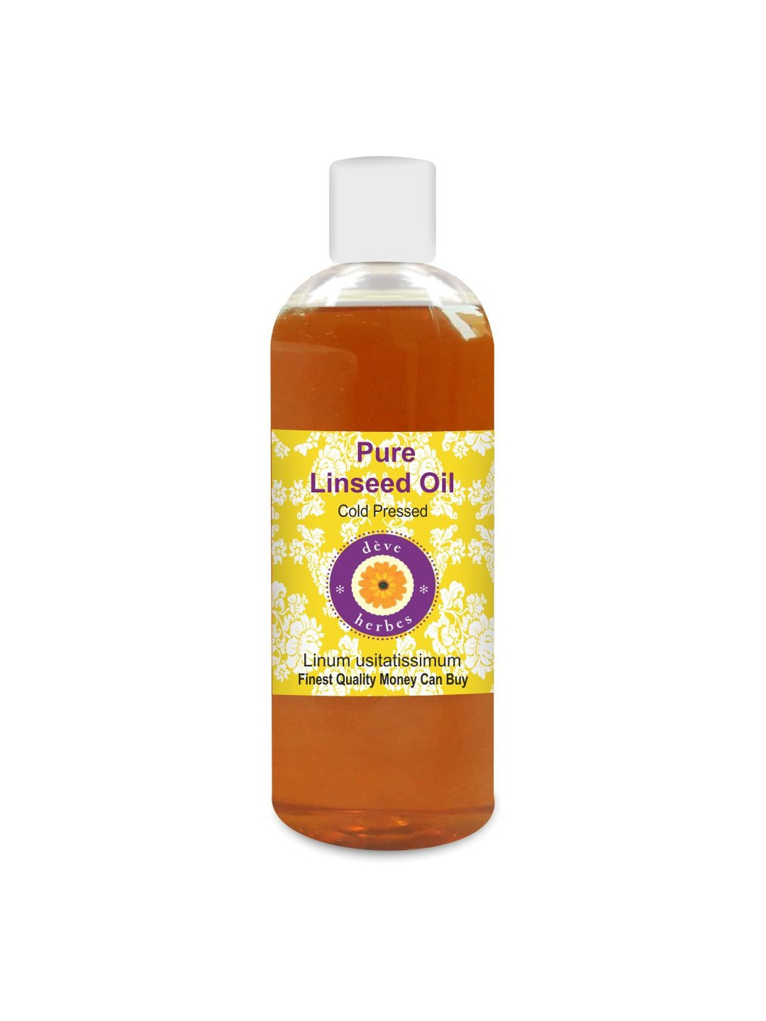 Deve Herbes Pure Linseed Cold Pressed Oil 200 ml