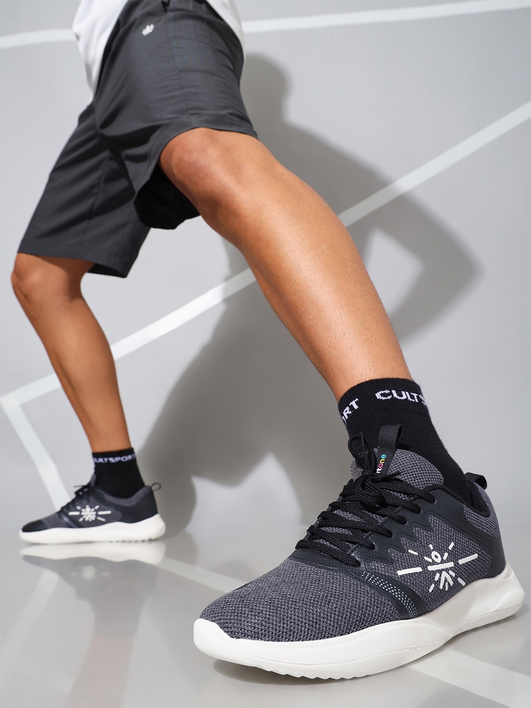 Buy CULT Men Black Mesh Running Shoes Sports Shoes for Men 20218388 Myntra