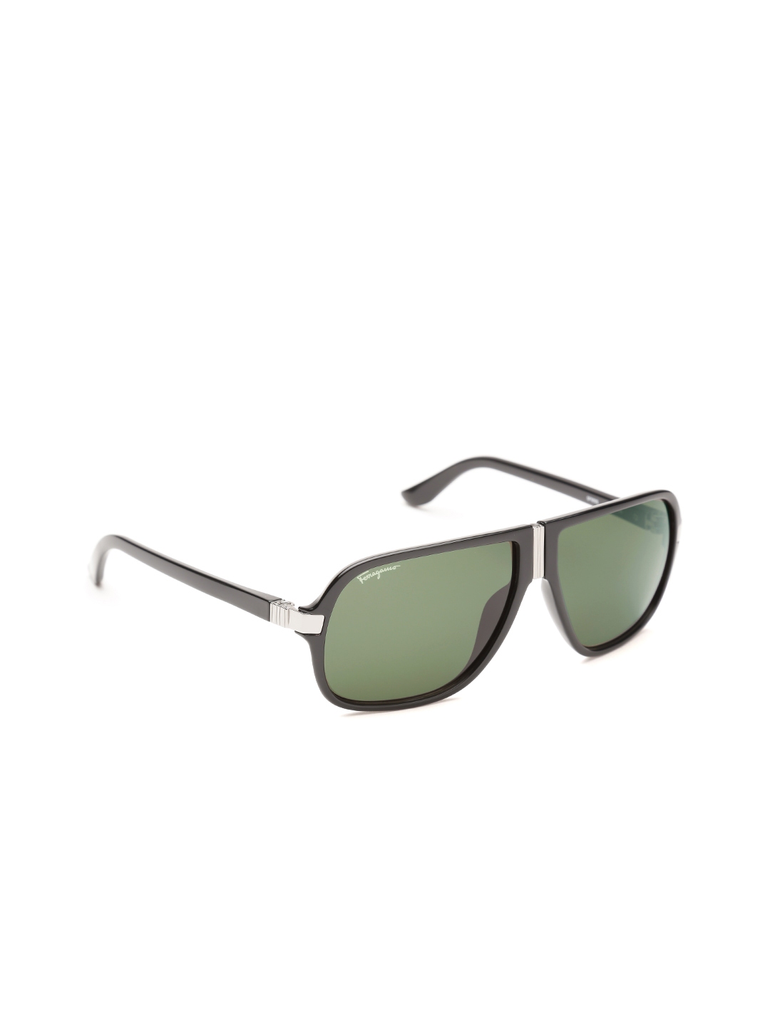 Salvatore Ferragamo Unisex Square Sunglasses 689S 001