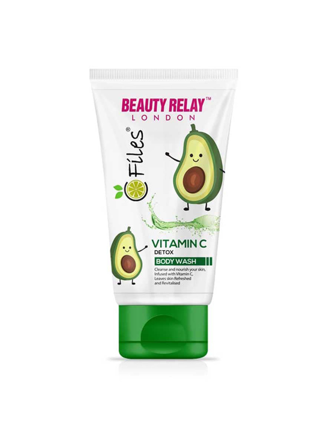 BeautyRelay London Vitamin C Detox Body Wash with Gojiberry & Orange 200 ml