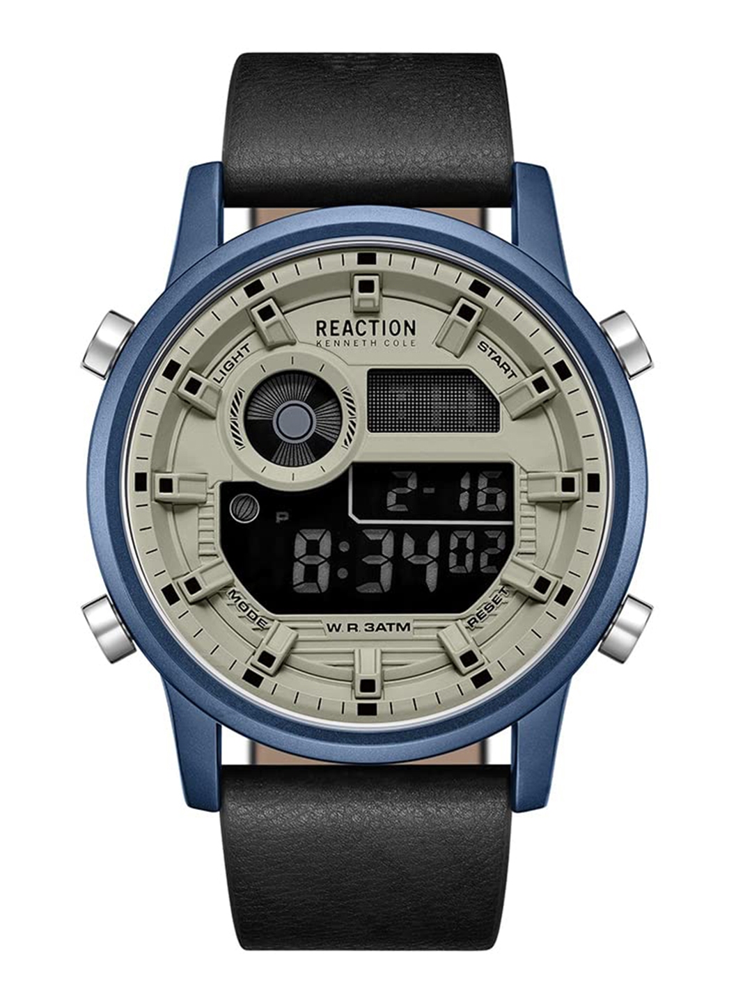 Kenneth cole reaction new arrivals watch leather strap