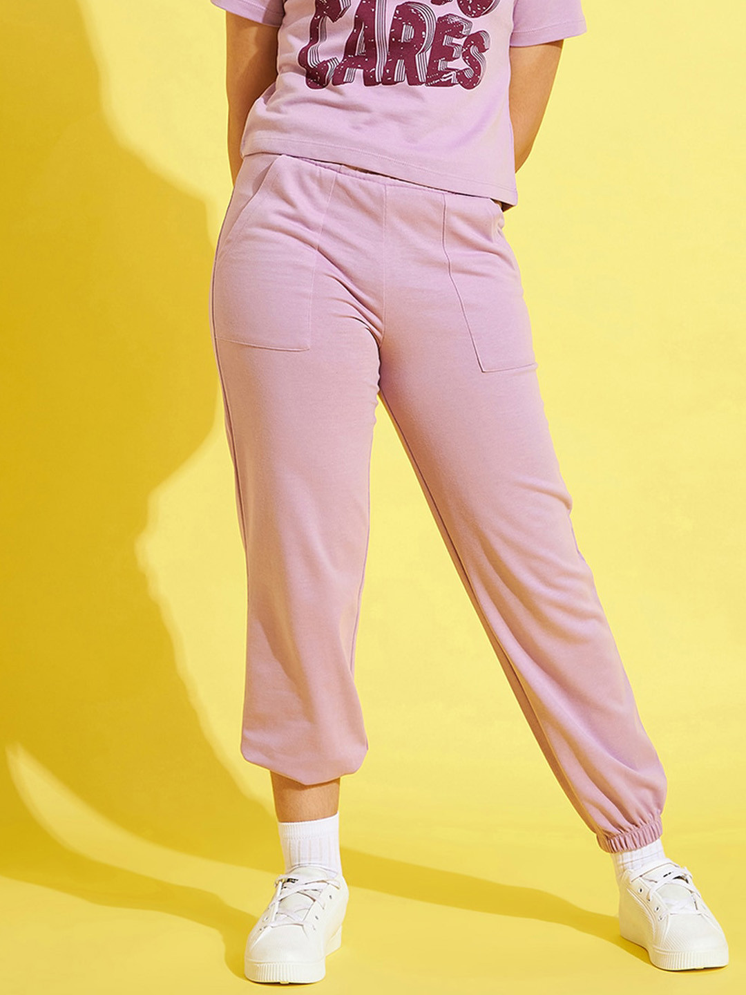 Noh.Voh - SASSAFRAS Kids Girls Solid Joggers