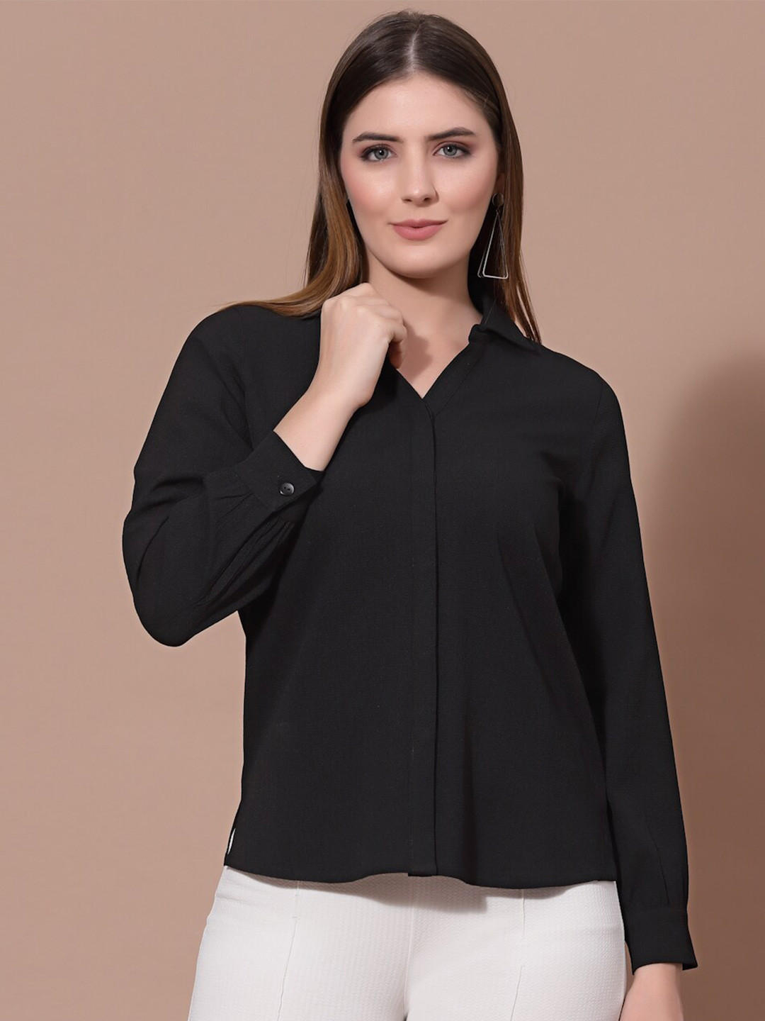 Strong And Brave Women Odour Free Formal Shirt