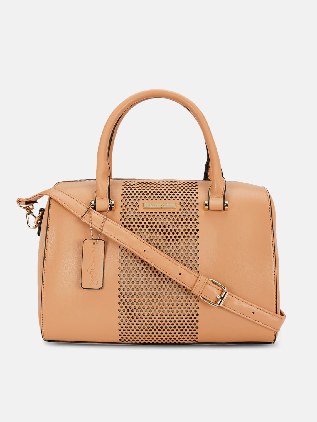 Forever Glam by Pantaloons Structured Handheld Bag with Cut Work