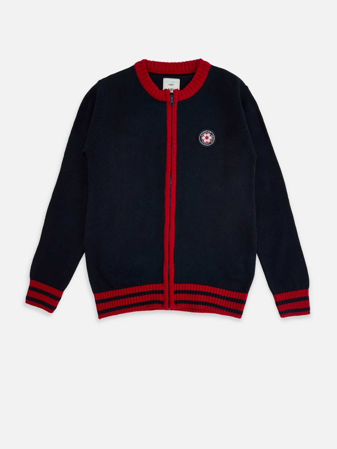 Pantaloons Junior Boys Solid Cardigan