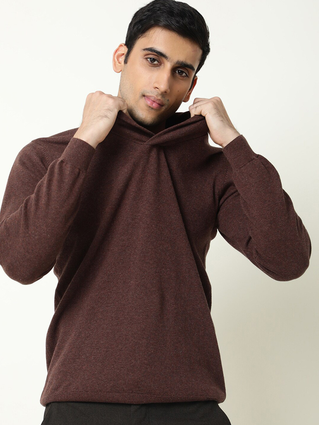 RARE RABBIT Men Denver Slim Fit Sweatshirt