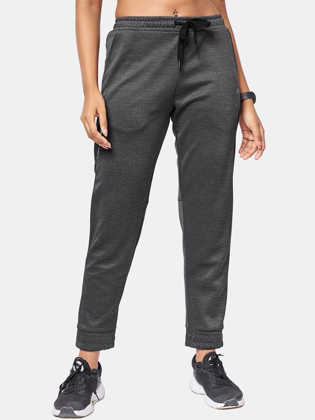 The Souled Store Women Regular Fit TSS Active Solid Enduro Joggers