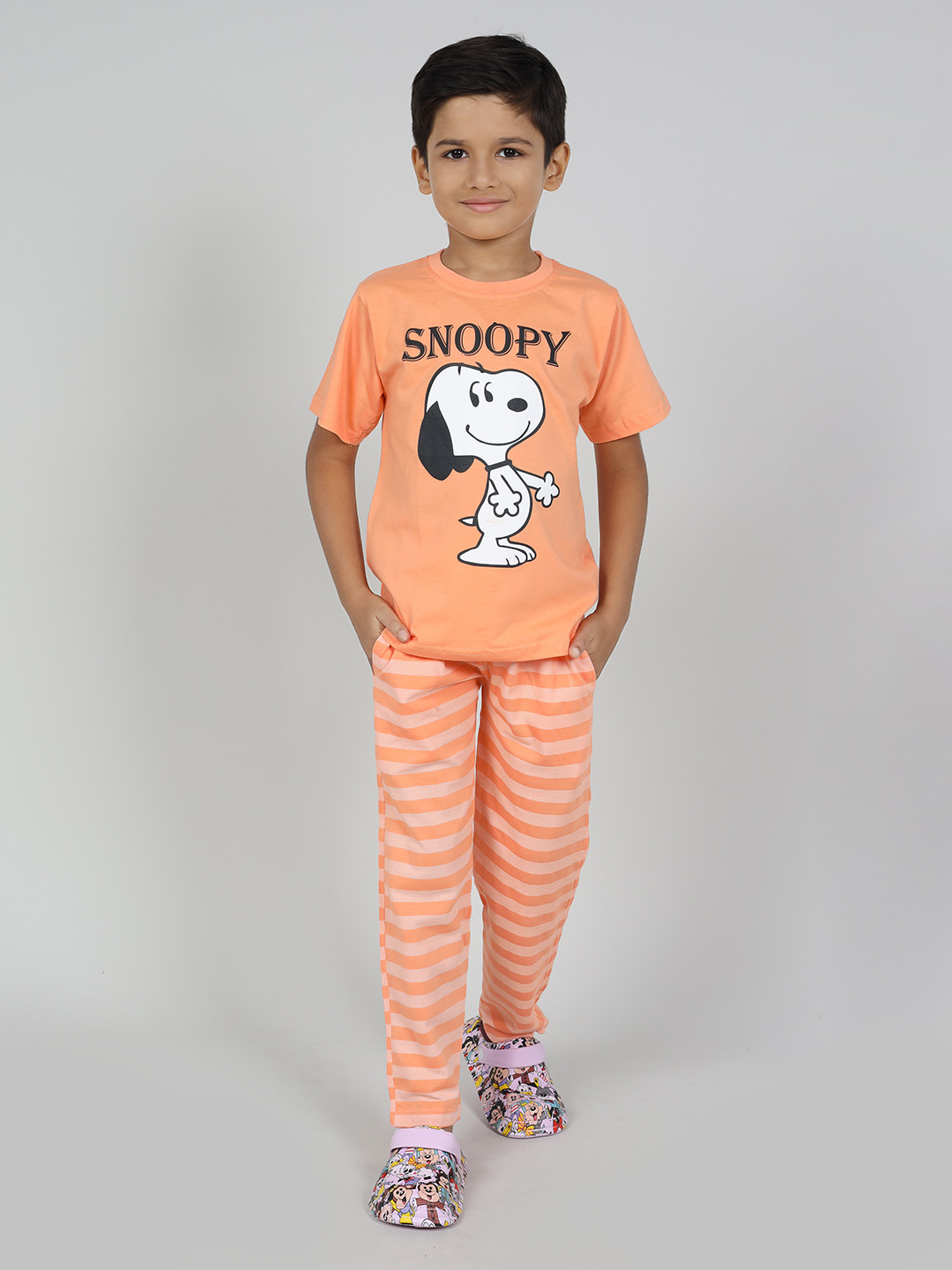 Boys Character Printed Pure Cotton Clothing Set