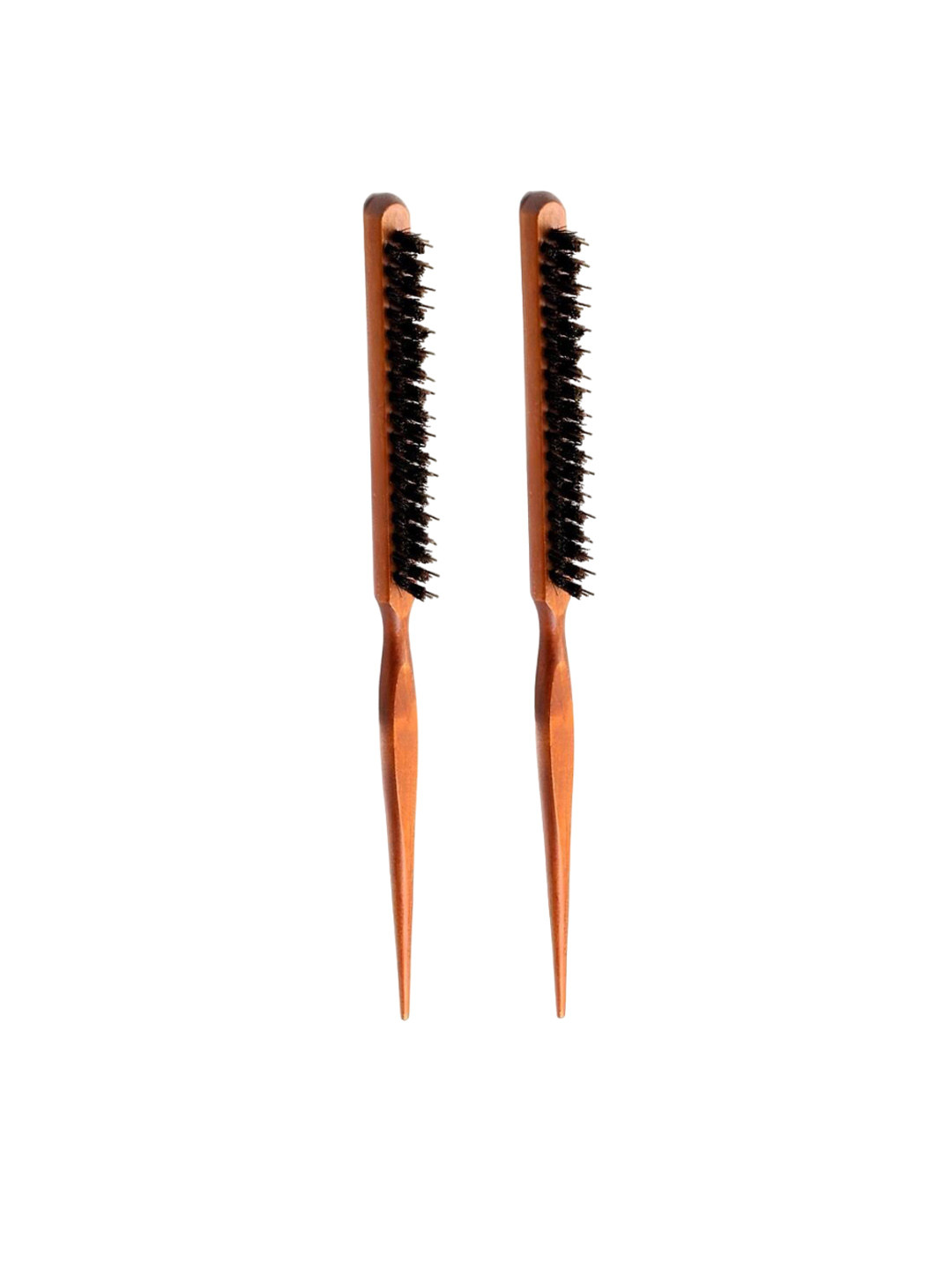 HECTOR Set of 2 Professional Hair Teasing Wooden Brush