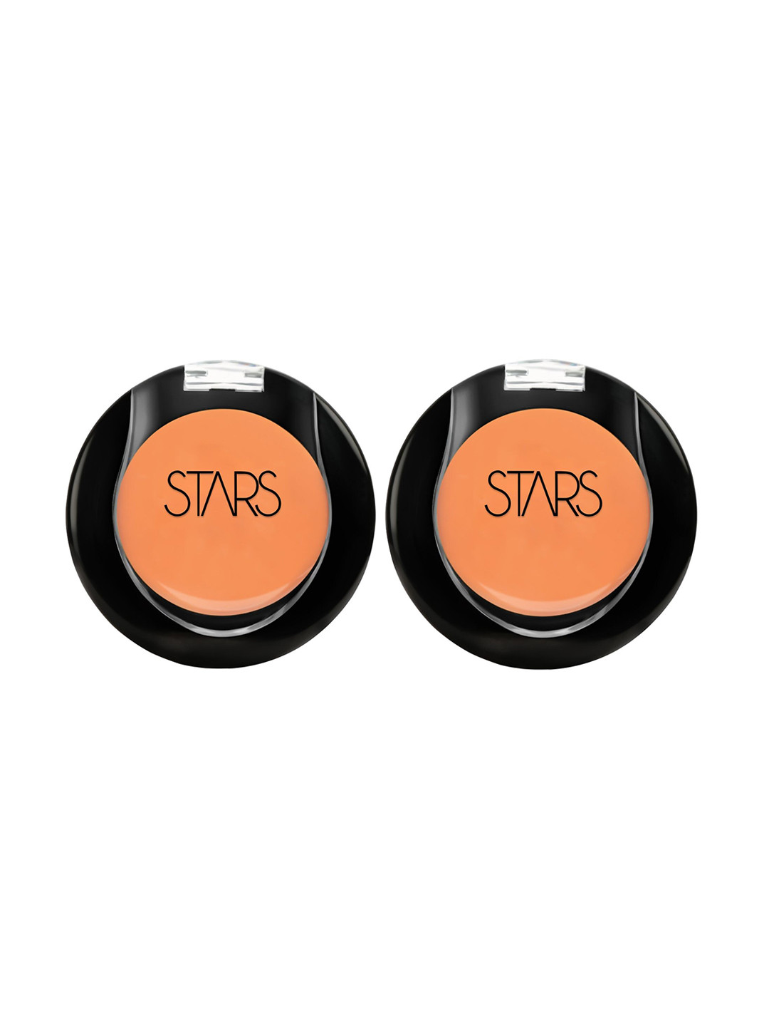 Stars Cosmetics Set Of 2 Face Makeup Cream Concealer for Dark Circles & Blemishes - Orange