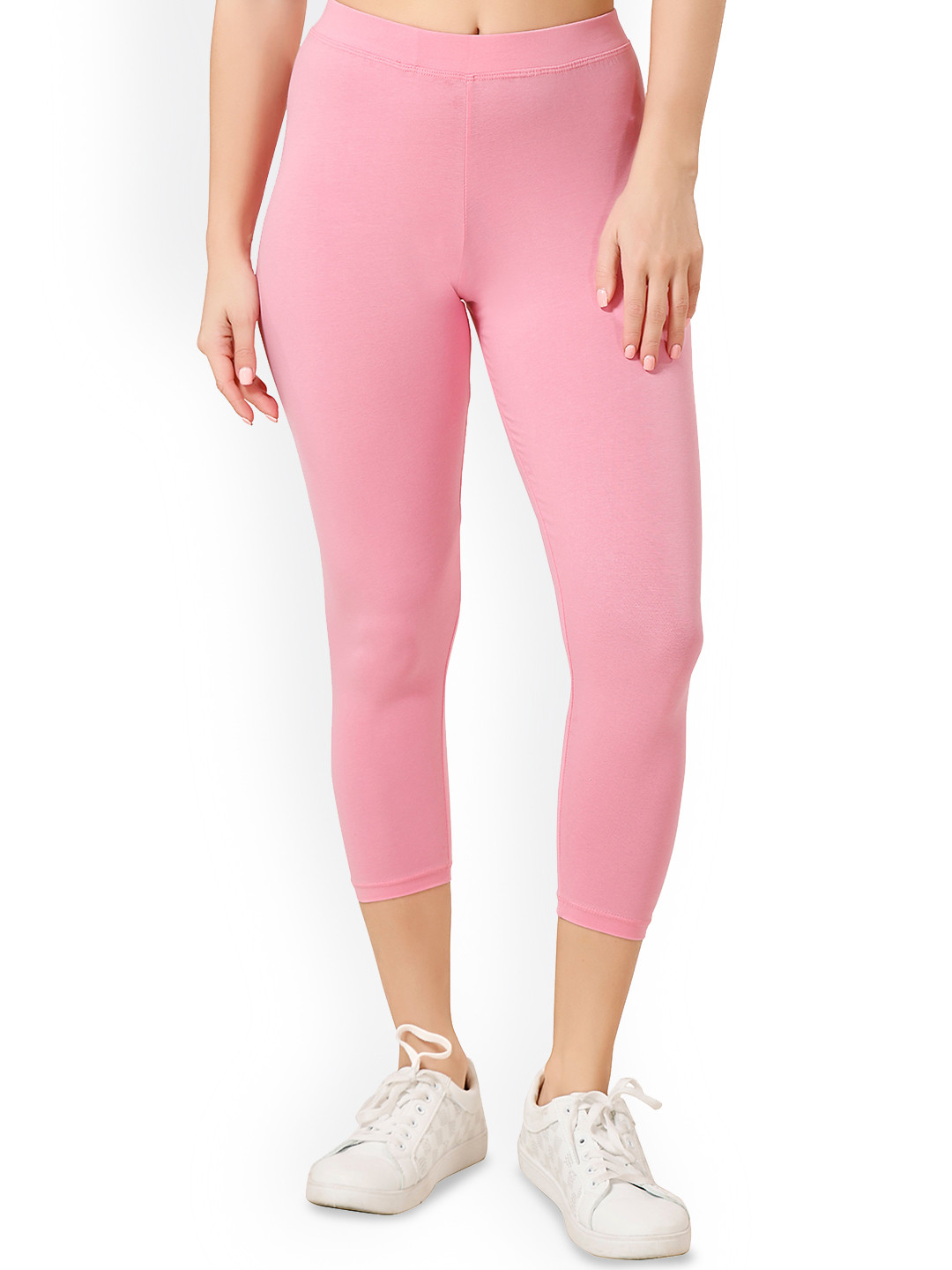 TRASA Skinny Fit Bio Wash Cropped Length Leggings
