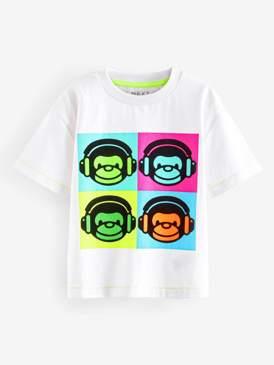NEXT Boys Printed Pure Cotton T-shirt