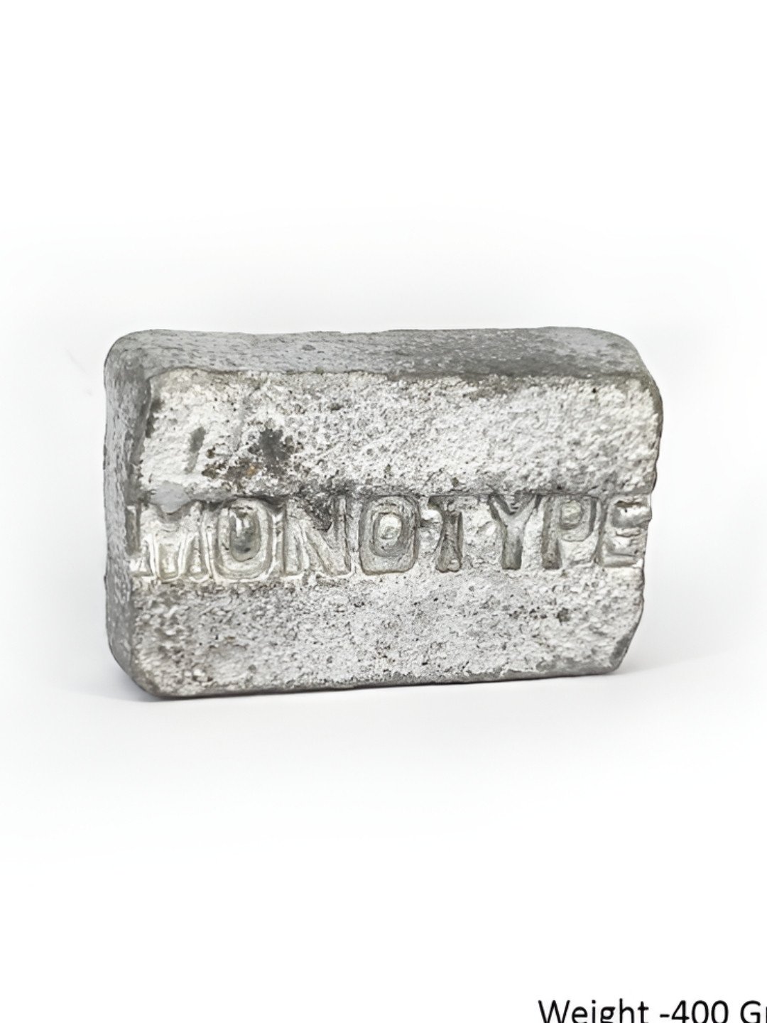 DOKCHAN Silver-Toned Metal Astrology Monotype Brick