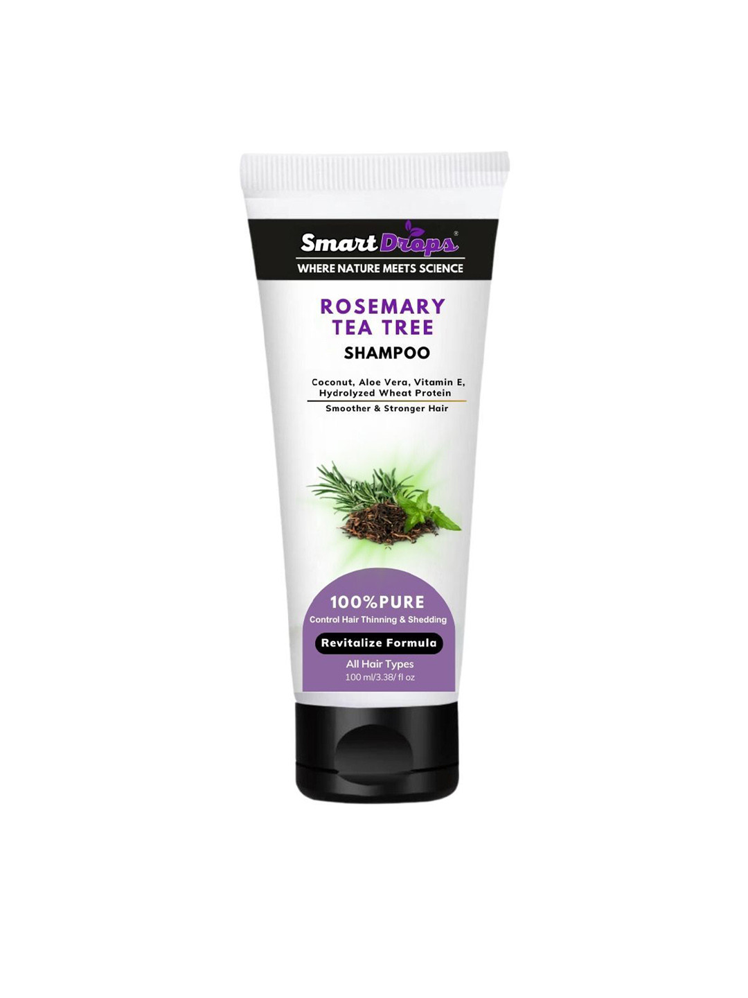Smartdrops Rosemary Tea Tree Shampoo 100Ml