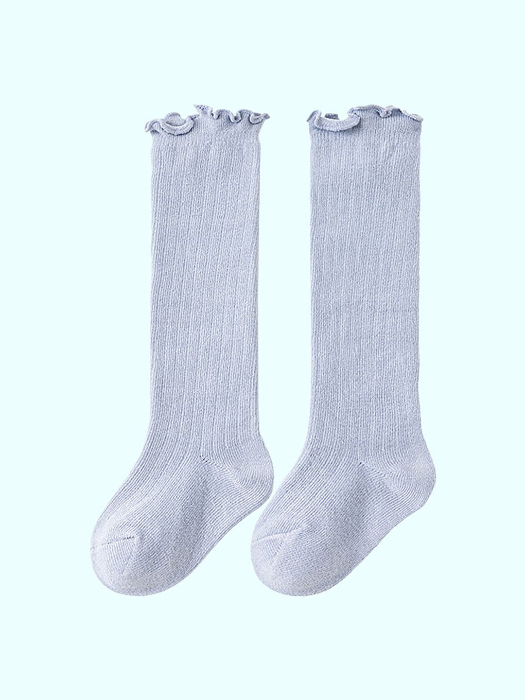 SYGA Kids Solid Above Knee Socks