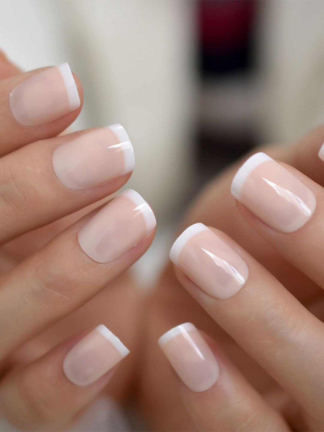 Gush Beauty Nailed It 24Pcs Short Square Press On Nails - Square Nude