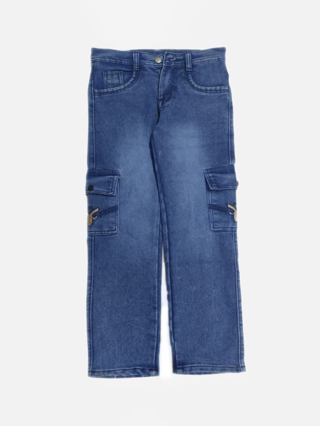 SKY HEIGHTS Boys Mid-Rise Light Fade Regular Fit Jeans