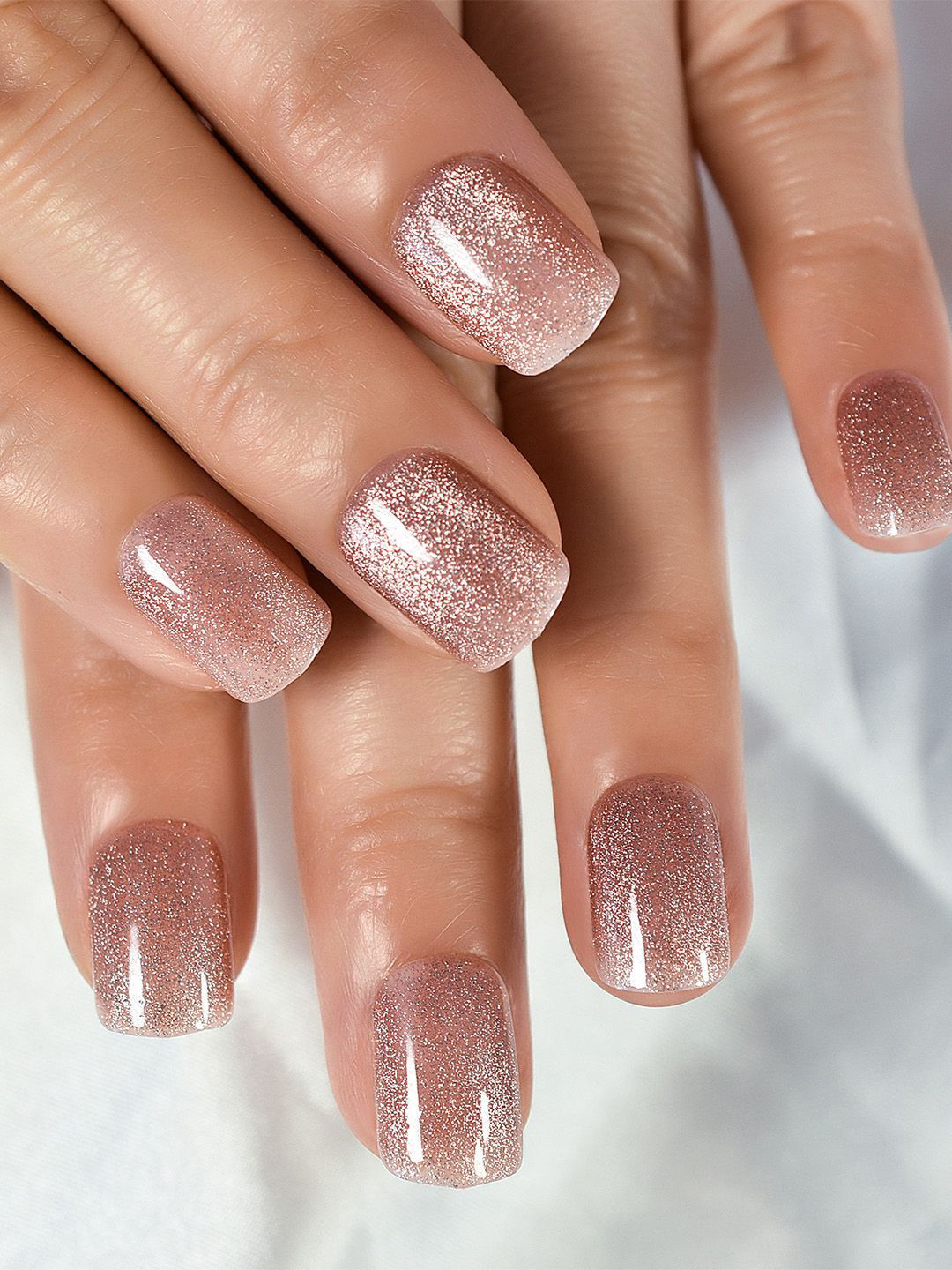 Gush Beauty Siren - Super Short Square Nail Art