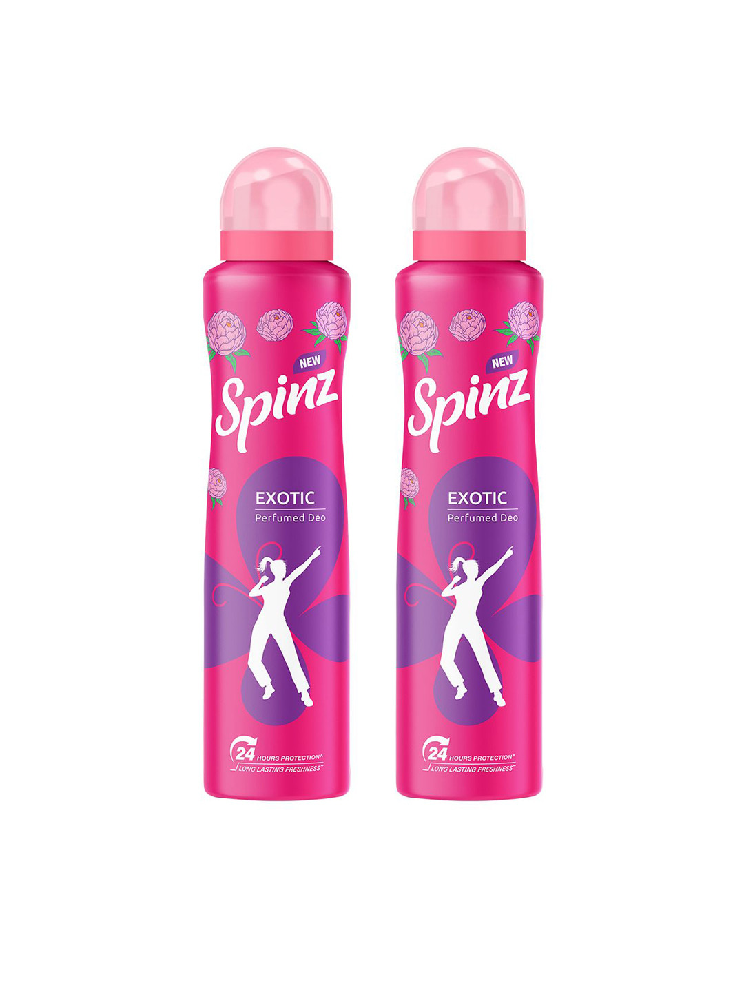 Spinz Set Of 2 Exotic Perfumed Deodorant - 200ml Each