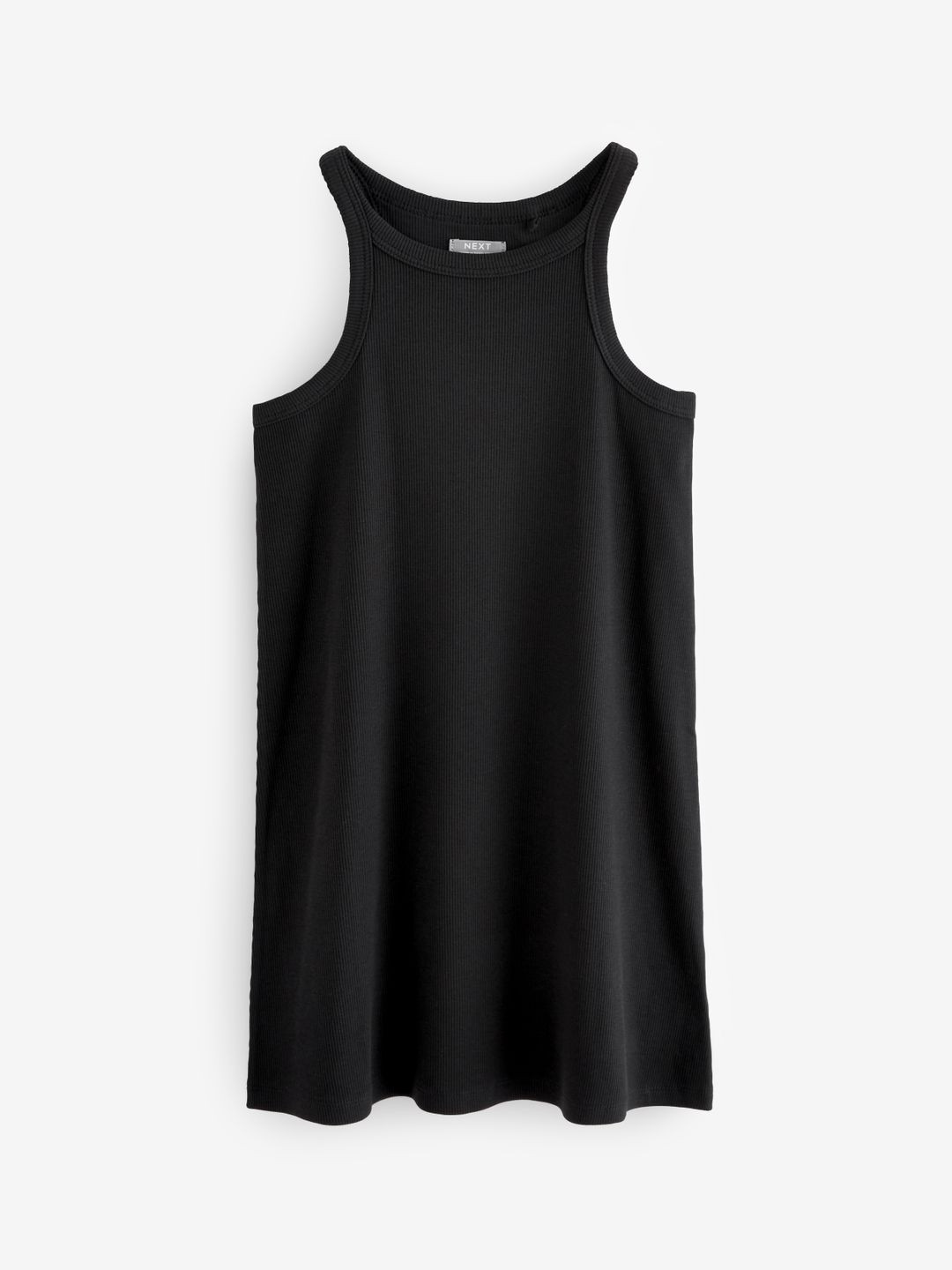 NEXT Girls Ribbed Racer Back Jersey Sheath Dress