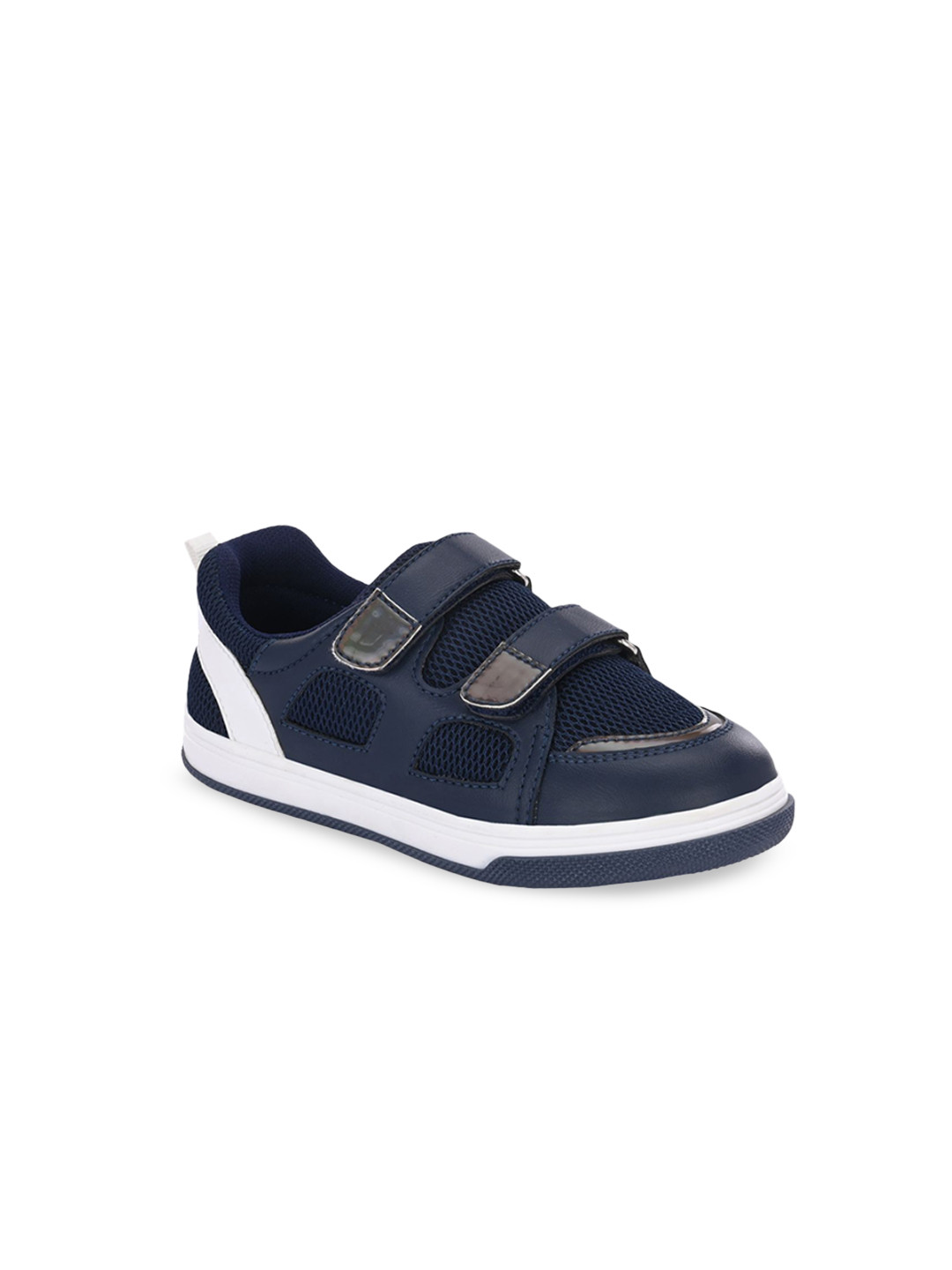 TUSKEY Unisex Kids PU Round Toe Sneakers
