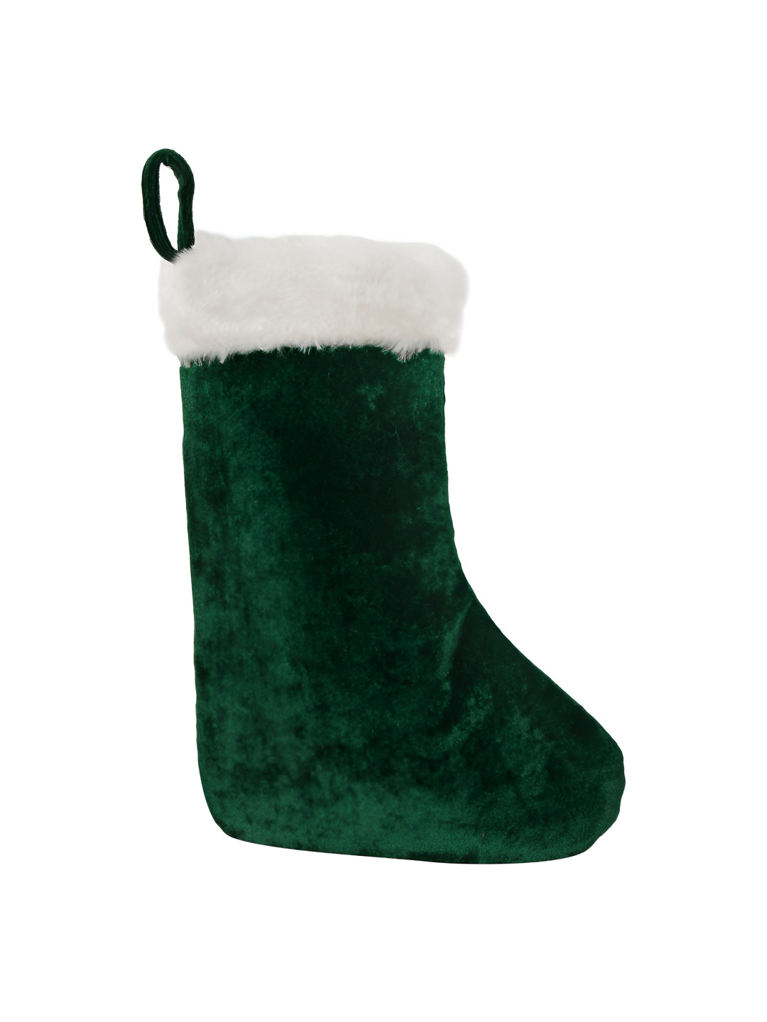 Home Heart Green & White Christmas Stockings
