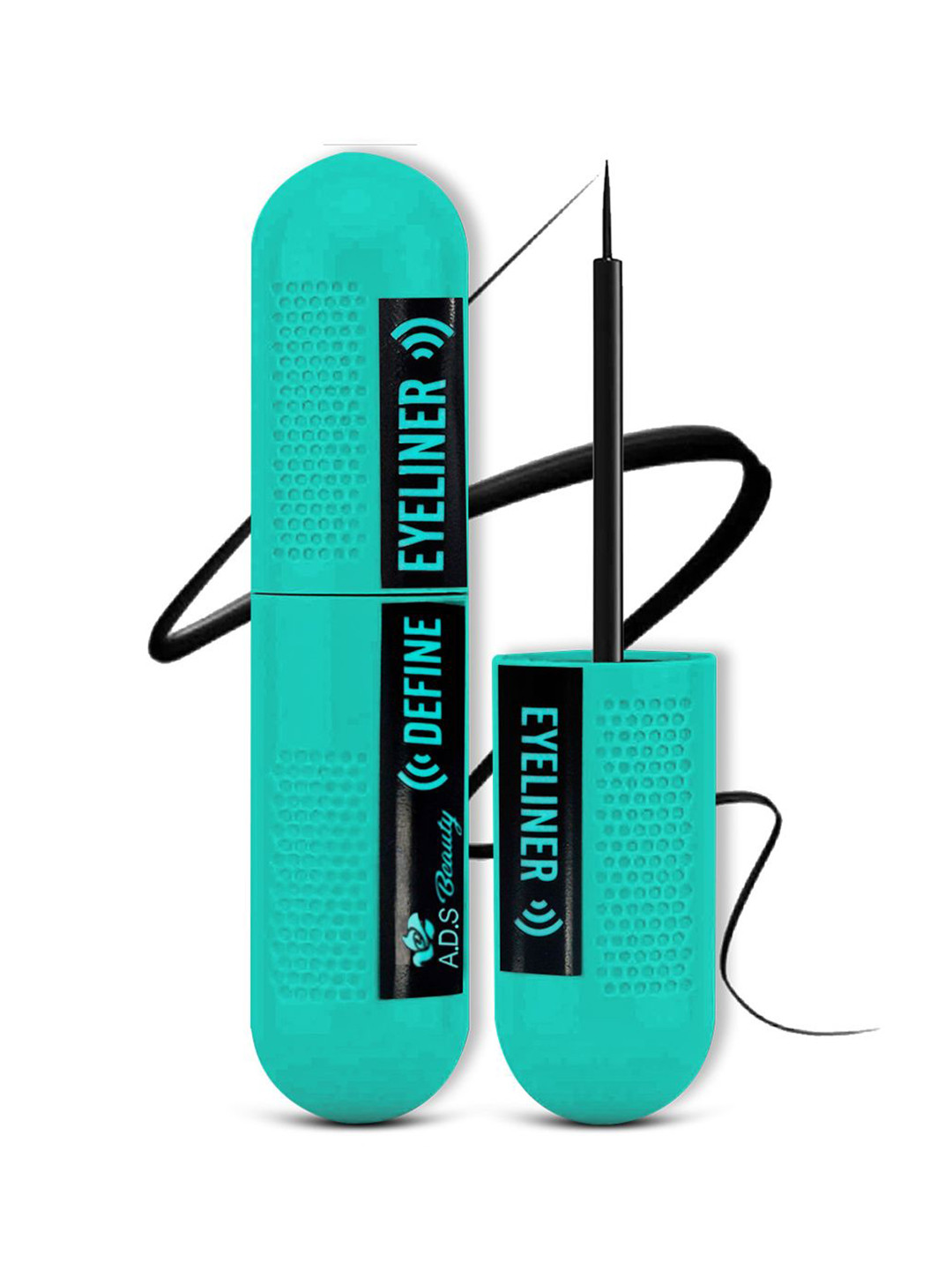A.D.S Beauty Define Ultimate All-Day Dramatic Eyes Smudge Proof Eyeliner 14ml - Black