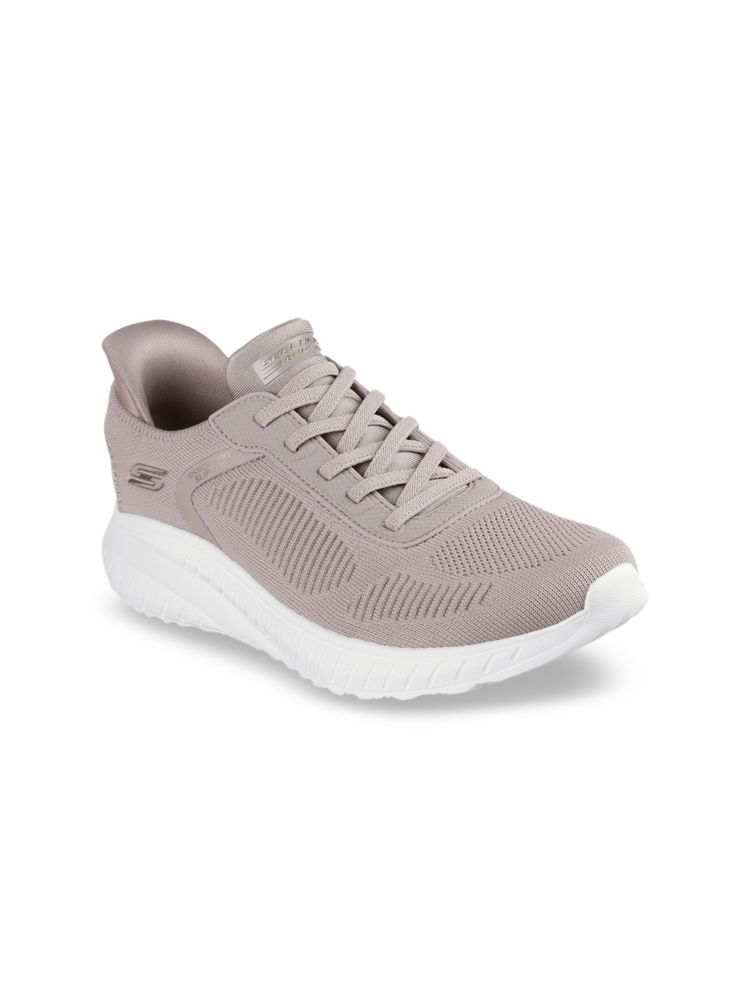 Skechers Women BOBS SQUAD CHAOS-CURRENT MUSE Casual Slip Ins Sneakers