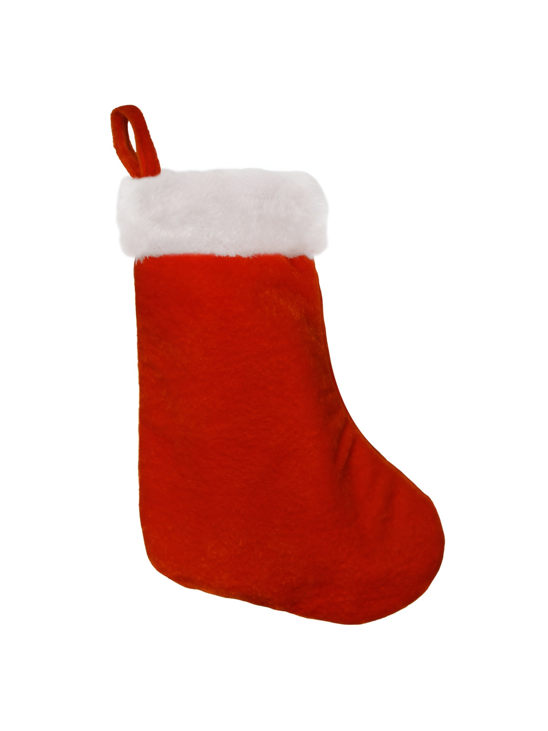 Home Heart Red & White Velvet Christmas  Stockings