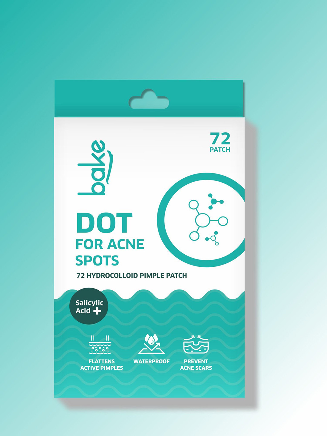 BAKE 2% Salicylic Acid Pimple Patches- 72 Patches