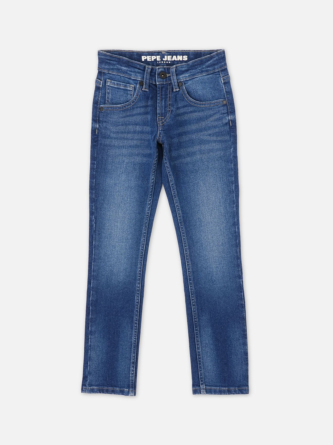 Pepe Jeans Boys Slim Fit Light Fade Stretchable Jeans