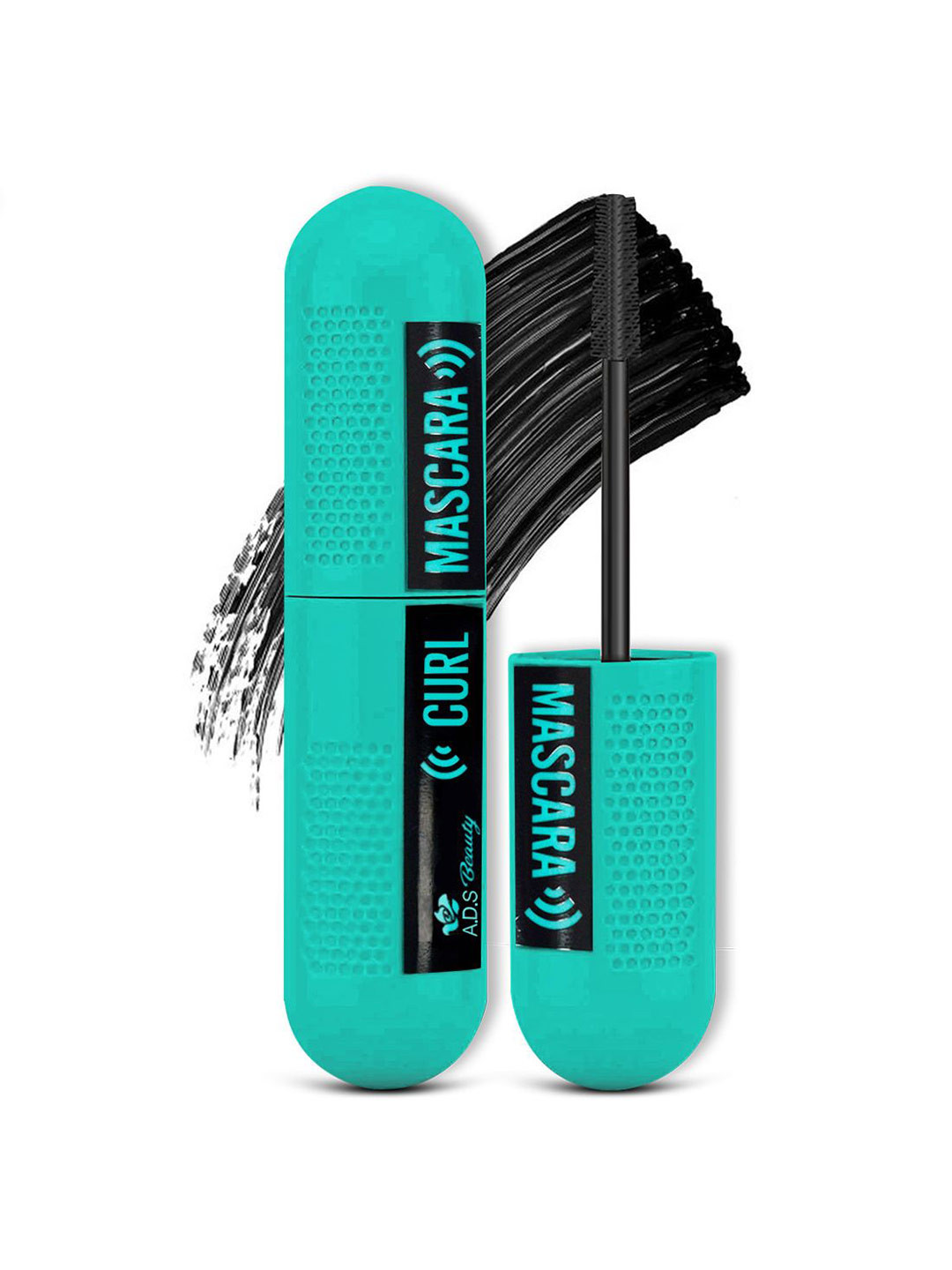 A.D.S Smudge Proof Curling Mascara - 8ml - Black