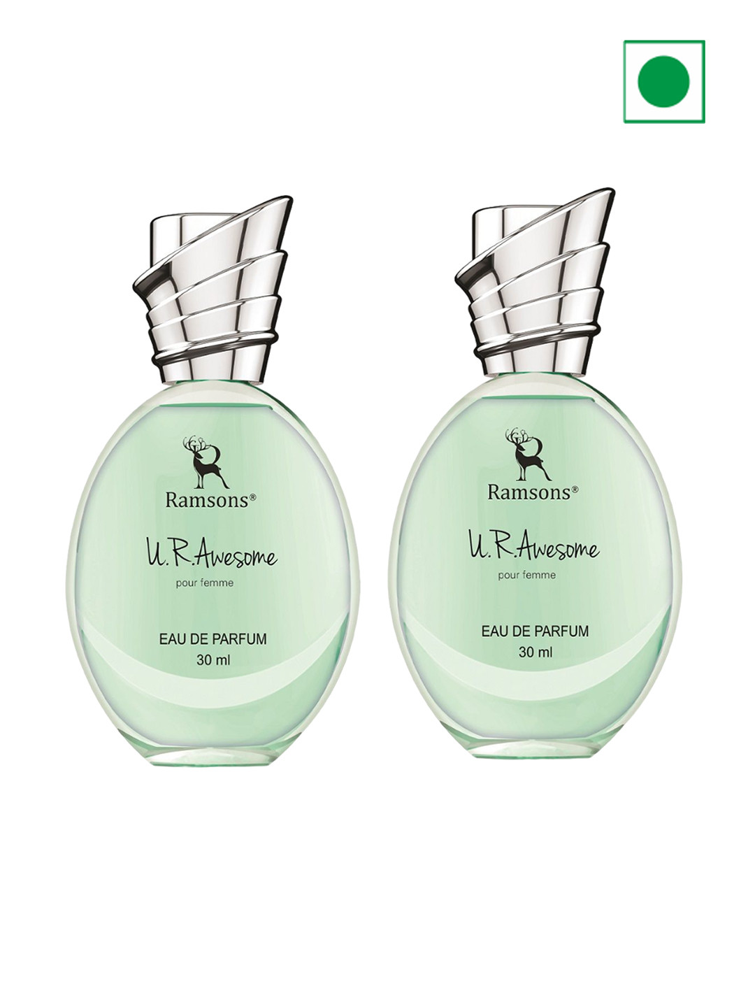 Ramsons Pack Of 2 Women U. R. Awesome Eau De Parfum 30 ml Each